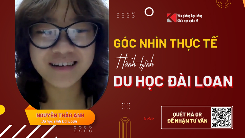 Vì sao Thảo Anh chọn du học Đài Loan và tin tưởng Văn phòng Giáo dục Quốc tế?